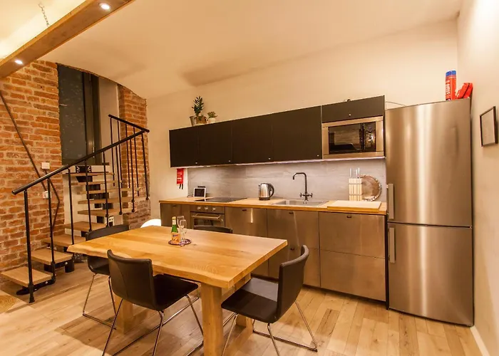 Zentrales Industrial Street-loft *